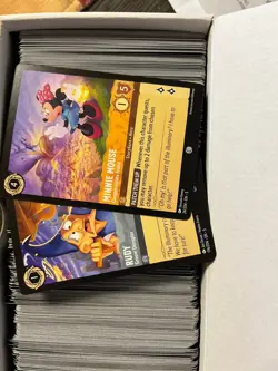 Lorcana TCG 400 Cards +/- Bulk Card Lot Com, Uncom, with Foils , R , SR - Image 1