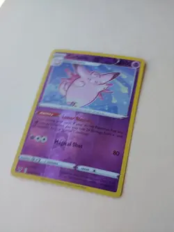 Clefable Vivid Voltage Reverse Holo Rare Card 064/185 Pokemon TCG - LP - Image 2