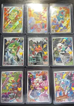 Pokemon TCG First Partner Illustration Collection Series 2 Full Set (9 Cards) - Image 1