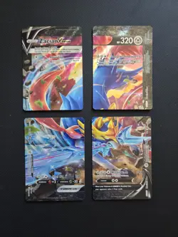 Zacian V-UNION [Set of 4] SWSH: Sword & Shield Promo Cards Holo - Image 3