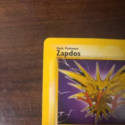 Pokemon Zapdos 15/62 Fossil Holo Rare Unlimited Edition 80 HP Card English 1999 - Image 4