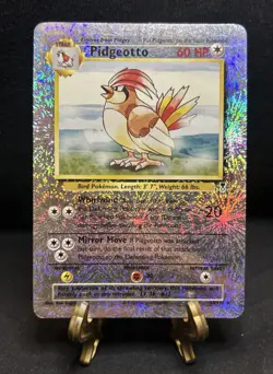 Pidgeotto 34/110 Reverse Holo Legendary Collection Pokemon Card Vintage - Image 1