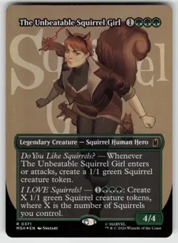 The Unbeatable Squirrel Girl (Borderless) 371 Marvel Super Heroes Foil MTG - Image 1