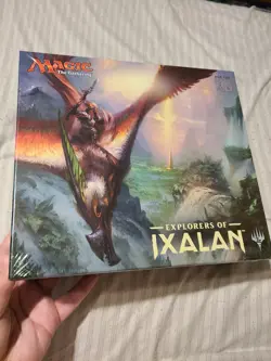 MTG Magic Explorers of Ixalan Box Set Factory Sealed 4 Decks w/ Board Game Tiles - Image 2