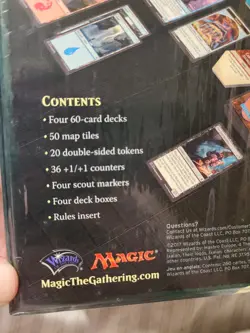 MTG Magic Explorers of Ixalan Box Set Factory Sealed 4 Decks w/ Board Game Tiles - Image 5