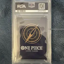 2025 ONE PIECE OP11-A FIST OF DIVINE SPEED ALTERNATE ART #080 GEAR TWO PSA 10 - Image 2