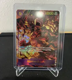 Bandai Monkey D. Luffy OP09-119 Secret Rare Alt Art Foil English 10000 - Image 1