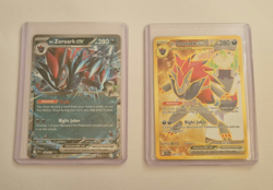 Pokemon TCG Journey Together Ns zoroark ex hyper rare and ex - Image 1