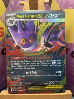 Pokemon TCG Mega Gengar EX 125/217 - Ascended Heroes Ex Card - Image 1