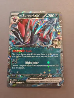 Pokemon TCG N's Zoroark Ex 137/217 Ascended Heroes - Image 1