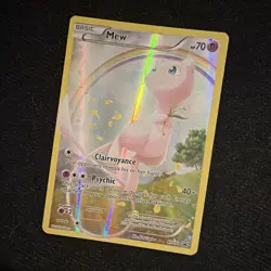 The Pokemon Company 2016 Mew XY110 XY Holo Promo Psychic Basic ENG - Image 1