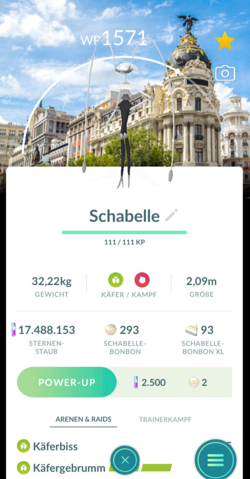 !!! Pokemon GO SHINY PHEROMOSA Trade LOCATION CARD Madrid 2024 Schabelle NEW !!! - Image 1