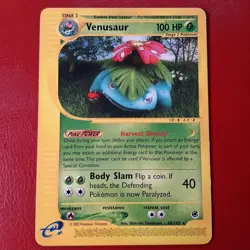 Venusaur 068/165 Expedition Base Set Regular Pokemon Card LP - Image 1