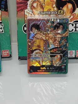 Lot Of 2 Loose One Piece Card Game Starter Decks EX -Luffy & Ace- [ST-30] - Image 2