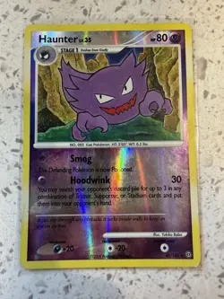 Haunter 40/100 Stormfront Reverse Holo Pokemon English TCG Card 2008 - Image 1