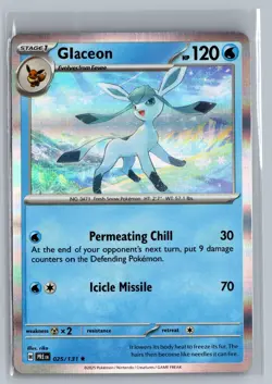 Glaceon - (Cosmos Holo) Holo Rare Miscellaneous Cards & Products 025/131 NM - Image 1