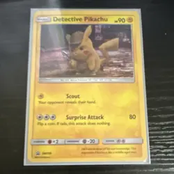 Pokemon Detective Pikachu Card Lot SM170 SM171 - 2 Cards - English - Image 1