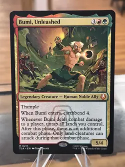 Magic The Gathering MTG Bumi, Unleashed Card 211 Regular Mythic Free Shipping! - Image 1