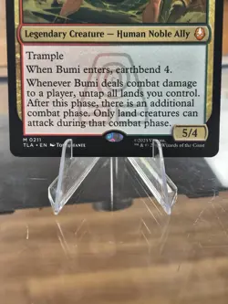 Magic The Gathering MTG Bumi, Unleashed Card 211 Regular Mythic Free Shipping! - Image 3