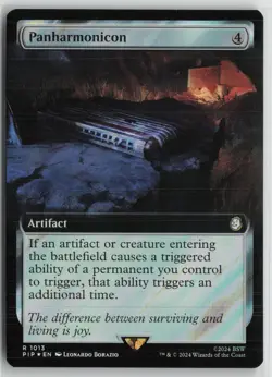 Panharmonicon Extended Art Surge Foil LP 1013 Fallout MTG - Image 1