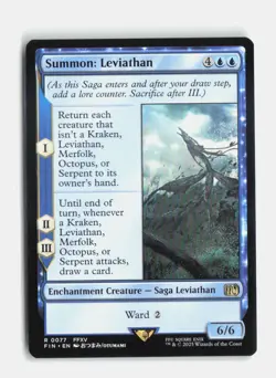 Summon: Leviathan 77 Final Fantasy MTG NM - Image 1