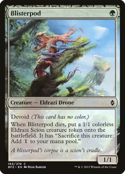 Blisterpod - Foil Battle for Zendikar LP MTG - Image 1