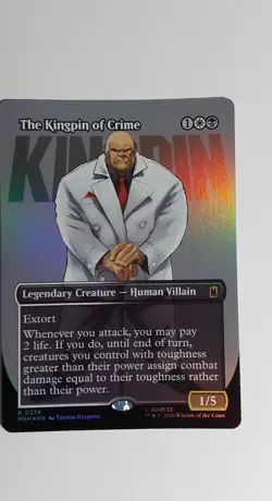 The Kingpin of Crime (Borderless) (0374) Marvel Super Heroes Foil - Image 1