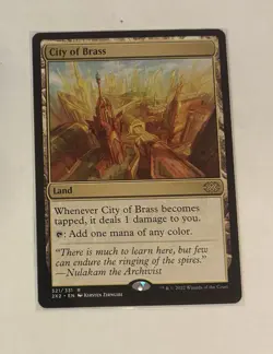 MTG City of Brass, NM-Mint, English Double Masters 2022 - Image 1