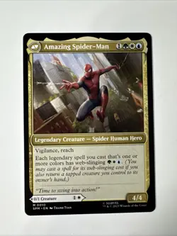 Peter Parker Amazing Spider-Man - NM Regular Mythic #10 Magic The Gathering MTG - Image 2