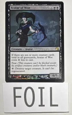 Avatar of Woe - Foil -Premium Deck Series: Graveborn 6/30 Magic The Gathering - Image 1