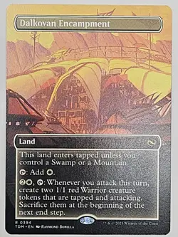 MTG: Tarkir: Dragonstorm - Dalkovan Encampment (Borderless) - Image 1