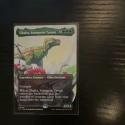 Ghalta, Stampede Tyrant (Borderless) MTG LCI - Image 1