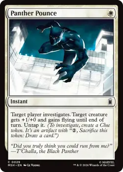 Panther Pounce - Marvel Super Heroes (MSH) 0029 - Image 1