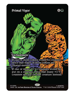 Primal Vigor - Borderless Marvel Super Heroes - Image 1