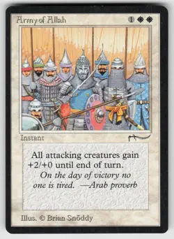 Army of Allah Arabian Nights Common MAGIC: THE GATHERING - Image 1