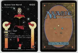 Heaven-Sent Marvel - Archangel of Thune (Borderless) 41 Marvel Universe Foil MTG - Image 3