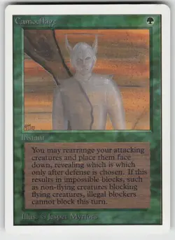 Camouflage Unlimited Edition Uncommon MAGIC: THE GATHERING - Image 1