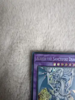 RA05-EN037 Albion the Sanctifire Dragon Secret Rare 1st Ed YuGiOh - Image 2