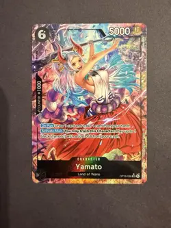 One Piece Yamato (Alt Art) OP16-098 SR The Time of Battle ENGLISH - Image 1