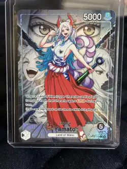 One Piece Yamato OP16 Leader Alt Art English The Time Of Battle OP16-015 - Image 1