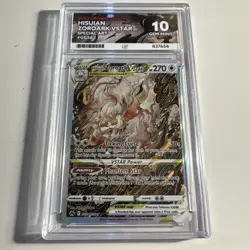 Pokemon TCG - Zoroark VSTAR GG56/GG70 - Crown Zenith - ACE 10 - PERFECT SUBS - Image 1