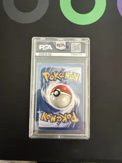 1999 Pokemon TCG Fossil Gengar Holo Rare 5/62 Unlimited PSA 8 English - Image 2
