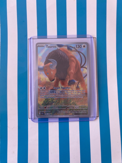 Pokemon Tauros 096/086 Chaos Rising Illustration Rare Holo TCG Card - Image 1