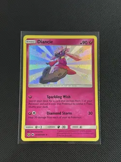 Pokemon TCG Hidden Fates Diancie Baby Shiny SV36/SV94 - Image 1