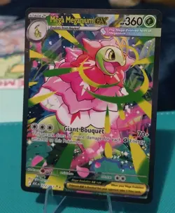 Pokemon TCG Mega Meganium ex 272/217 SIR Ascended Heroes NM - Image 1