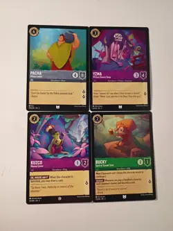 Lorcana Disney The Emperor's New Groove (4) Cards - Image 1