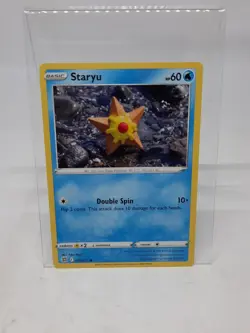 Pokemon TCG Card Staryu 030/172 Brilliant Stars Common Pokemon - Image 1