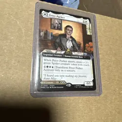 IN-HAND! Peter Parker Spiderman MTG Exclusive Disney Event Promo Magic NM Card - Image 2