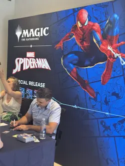 IN-HAND! Peter Parker Spiderman MTG Exclusive Disney Event Promo Magic NM Card - Image 3