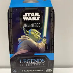 2025 STAR WARS UNLIMITED - LEGENDS OF THE FORCE (16-Card Sleeved Booster Pack) - Image 2